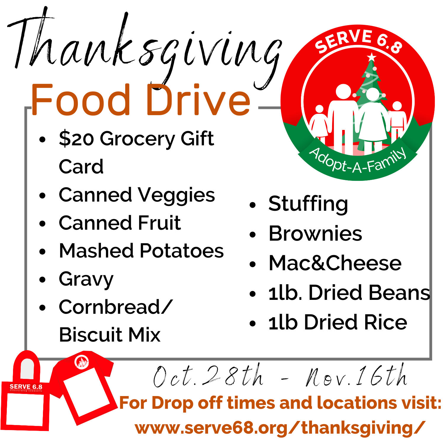 Adopt-a-Family Thanksgiving Drive